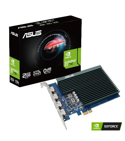 Видеокарта Asus GT730-4H-SL-2GD5 NVIDIA GeForce GT 730 2Gb GDDR5 902/5010 HDMIx4 HDCP Ret