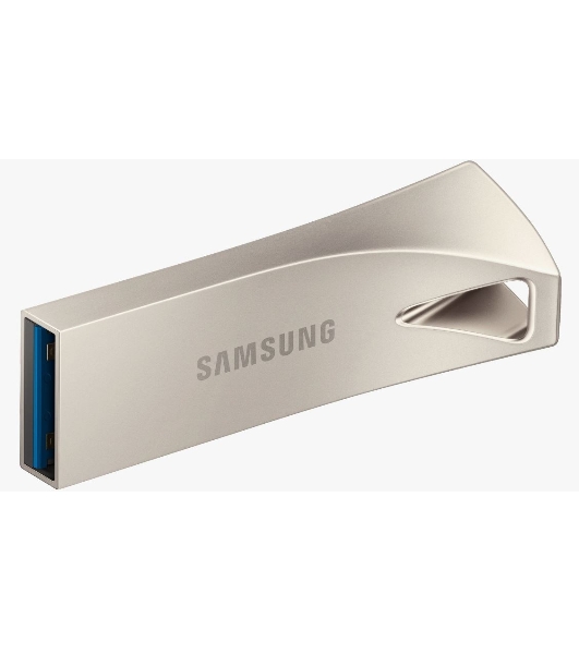 Флешка USB 64Gb USB Drive USB 3.1 Samsung BAR Plus (up to 300Mb/s) (MUF-64BE3/APC) серебристый