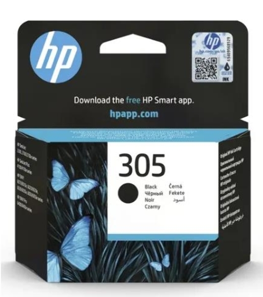 Картридж струйный HP 305 3YM61AE черный (120 стр.) для HP DJ 2320/2710/2720