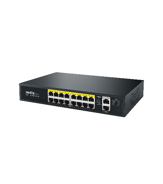 Коммутатор Netis 16PORT 10/100M 16POE+2XGE+SFP P116GH