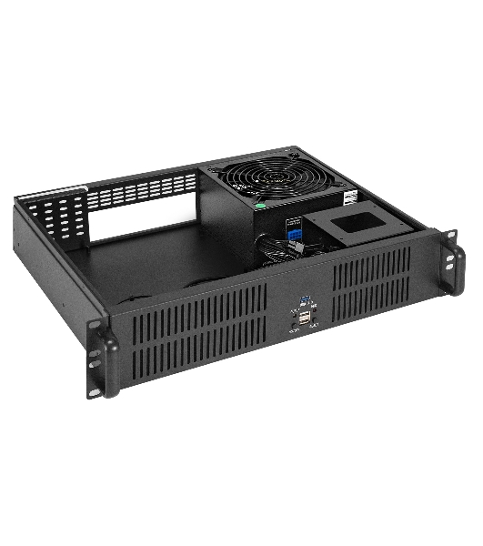 Серверный корпус ExeGate Pro 2U350-33, RM 19', высота 2U, глубина 350, БП 1000RADS, 2хUSB+1х USB3.0