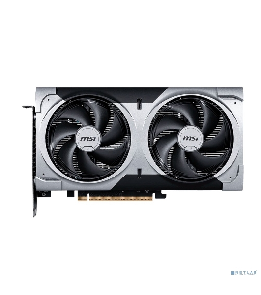 Видеокарта MSI RTX 5060 Ti 8G VENTUS 2X OC PLUS, NVIDIA RTX 5060 Ti, 8 ГБ GDDR7, 128 бит, PCI-e 5.0, 1xHDMI, 3xDP, 2617 МГц