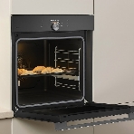 Встраиваемая электрическая духовка Gorenje BP6138B, объем 77 л, макс. температура 320 градусов, сенсорное/поворотное управление, Wi-Fi, пиролитическая очистка, телескопические направляющие на одном уровне, термощуп, AirFry, автоматические программы, динамическая система охлаждения, многоуровневое приготовление, PerfectGrill, энергоэффективность А+, черный, фото9