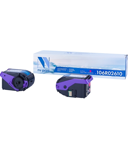 Картридж лазерный NVPrint совместимый Xerox 106R02610 Magenta для Phaser 7100 (9000k)