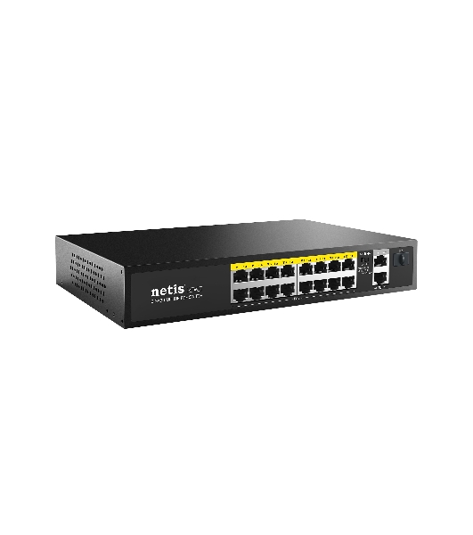 Коммутатор Netis 16PORT 10/100M 16POE+2XGE+SFP P116GH