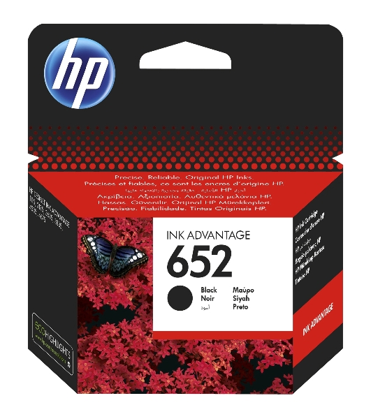 Картридж струйный HP №652 (F6V25AE) черный, 360 стр., для DJ IA 1115/2135/3635/4535/3835/4675