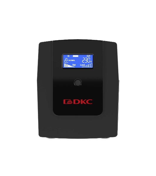 Источник бесперебойного питания DKC INFOLCD1200I ИБП Info LCD 1200В.А IEC C13 (4) USB + RJ45