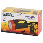 Фонарь ТРОФИ TSP10 акку 4v1.5ah 15хLED 2 режима карт, фото3