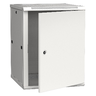 Шкаф монтажный ITK Linea W (LWR3-18U66-MF) 18U 600x600мм пер.дв.металл задн.дв.стал.лист 90кг серый 500мм 200град. 900мм 20