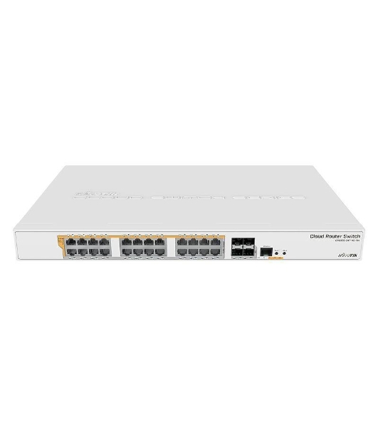 Маршрутизатор 24 POE+/SFP+ CRS328-24P-4S+RM MIKROTIK