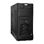 Компьютерный корпус Miditower ExeGate CP-603UB-UNS400 (ATX, БП UNS400 с вент. 12см, 2хUSB, аудио, черный), фото8