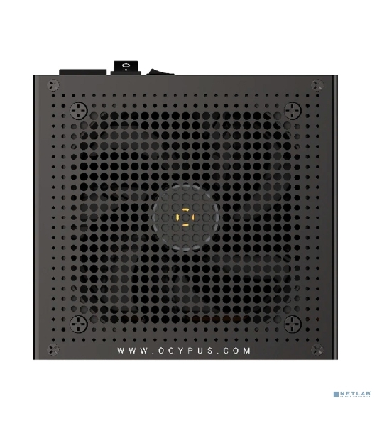 Блок питания 750W Ocypus Iota P750 (ATX, 80 PLUS Gold, APFC, 20+4 pin, 120мм fan, PCI-E 6+2Px3, 8xSATA) (Iota-P750-G1FFBK024X-EU)