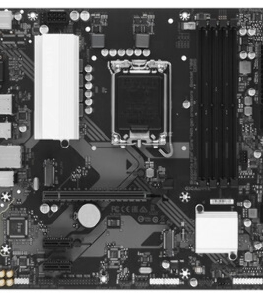 Материнская плата Gigabyte B760M D3HP DDR5, LGA 1700, Intel B760, 4xDDR5, 4xSATA, 2xM.2, 1xPCIe 4.0 x16, 1xPCIe x1, 1xHDMI, 1xVGA, 1xDP, 1x 1Gb LAN, 3xUSB-A 3.2 Gen 1, 2xUSB-A 2.0, 3x3.5 мм, 7.1, mATX