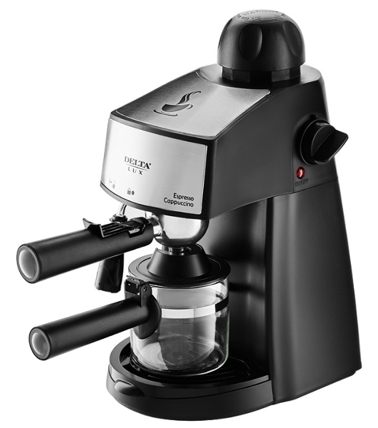 Кофеварка Delta LUX DL-8151К черная