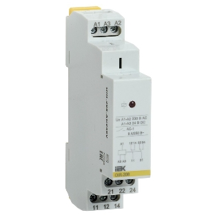 Реле промежуточное OIR 3 конт. (8А) 230В AC IEK OIR-308-AC230V