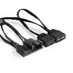 Вентилятор для корпуса ExeGate EX12025H3P4PSR-PWM.ARGb черный, 120 мм, 1800 об/мин, 26 дБ, 4 pin, фото3