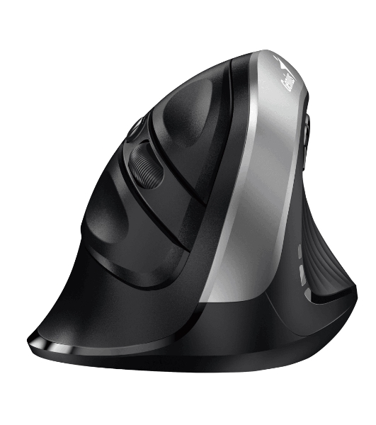 Мышь беспроводная Genius Ergo 8250S серебристый, 1600 dpi, радиоканал, USB, кнопки - 6