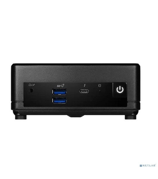 Неттоп MSI Cubi 5 1M-617XRU Core 5 120U (1.4) 16Gb SSD512Gb Graphics CR без ОС 2xGbitEth WiFi BT черный (9S6-B0A821-617)