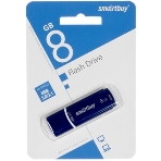 Флешка USB Smartbuy Crown Blue (SB8GbCRW-Bl), 8Gb, USB 3.0, R/W 70/25, синий, фото4