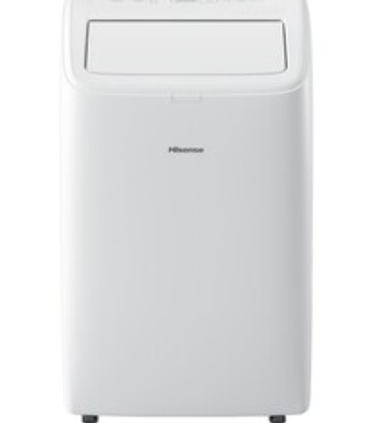 Кондиционер мобильный Hisense AP-09CW4GNCS00 9000 BTU, 18 м², 52 дБ, охлаждение, осушение, белый