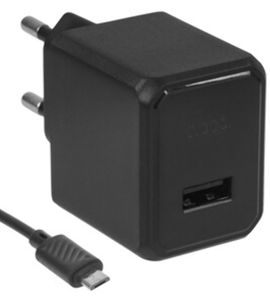 Сетевое зарядное устройство HOCO (6942007603584) для micro USB CS11Am, черный
