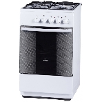 Плита комбинированная Flama RK 23-105 W белый, конфорок 4 шт, духовка 50 л, 50 см x 85 см x 60 см, фото9