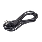 Кабель электропитания ITK PC-C13D-1M PDU 3х1,5 1м с разъемами С13 - нем.ст, фото 1