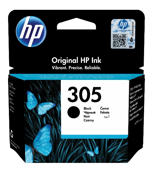 Картридж струйный HP 305 3YM61AE черный (120 стр.) для HP DJ 2320/2710/2720