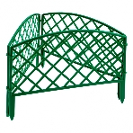 Забор декоративный Palisad 'Сетка', 24х320 см, зеленый, фото5