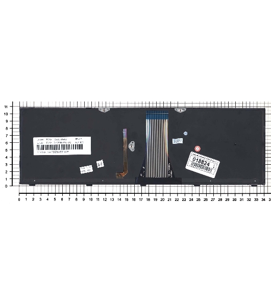 Клавиатура для ноутбука Lenovo IdeaPad G50-70 Z50-70 черная с подсветкой