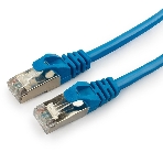 Патч-корд FTP Cablexpert cat.6, 1м, литой, многожильный, черный, фото 1