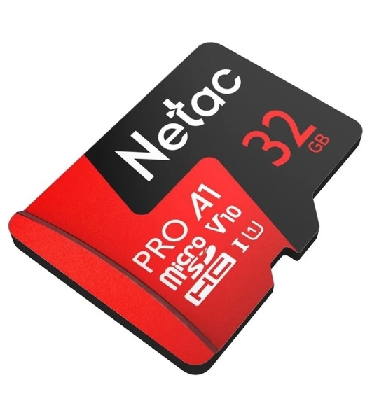 Флеш карта MicroSD card Netac P500 Extreme Pro 32Gb, retail version w/o SD adapter