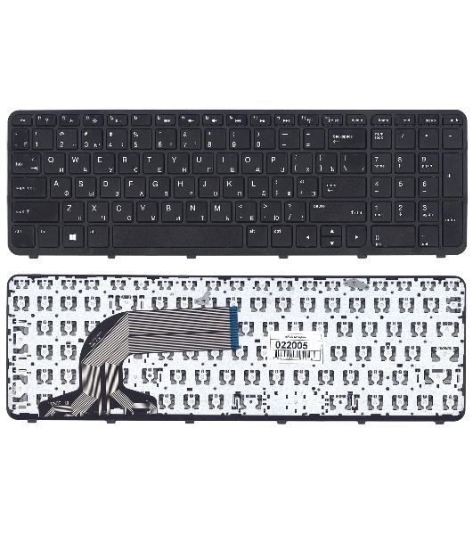 Клавиатура для ноутбука HP 350 G2 черная