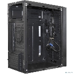 Компьютерный корпус Minitower ExeGate mEVO-9302-RGb (mATX, без БП, 2хUSB+1хUSB 3.0, HD аудио, черный с RGb подсветкой), фото6