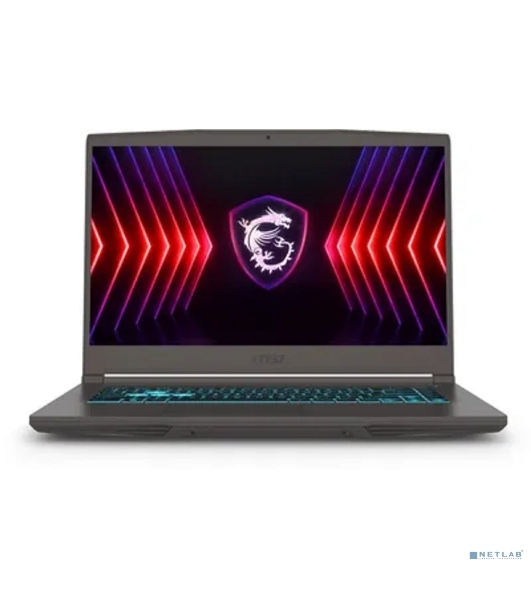 Ноутбук MSI Thin 15 B13VE-3023US Core i5 13420H 16Gb SSD 512Gb NVIDIA GeForce RTX 4050 6Gb 15.6' IPS FHD (1920x1080) Windows 11 Home Multi Language grey WiFi BT Cam
