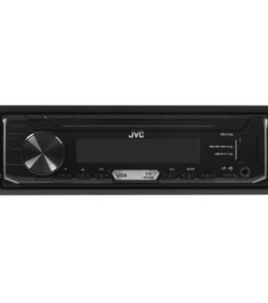 Автомагнитола JVC KD-X152M, 1 DIN, USB Type-A, AUX, съёмная панель