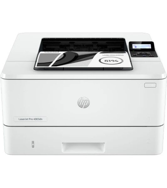 Принтер лазерный HP LaserJet Pro 4003dn (2Z609A), A4, ч/б, печ. до 40 стр/мин., 1200 x 1200 dpi, USB, RJ-45, Air Print, Mopria