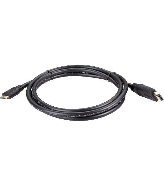 Кабель HDMI-19M --MiniHDMI-19M ver 2.0 1,5 м VCOM CG583-1.8M