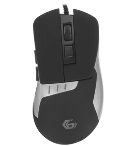 Мышь проводная Gembird MG-520 черный, 3200 dpi, USB, кнопки - 6