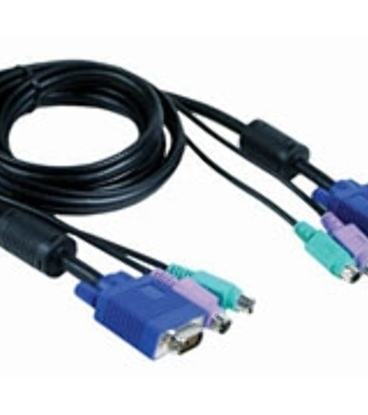 Переключатель D-Link DKVM-CB Кабель KVM длиной 1,8 м с разъемами PS2