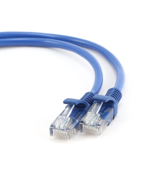 Патч-корд FTP Cablexpert cat.5e, 2м, литой, многожильный синий