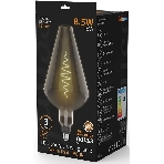 Лампа cветодиодная LED Filament Vase E27 8.5W Gray 165lm 1800K 1/2 180802005 Gauss, фото2