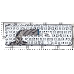 Клавиатура для ноутбука HP 350 G2 черная, фото 1