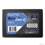 Накопитель SSD 480Gb QUMO Novation TLC 3D 2.5' (Q3DT-480GSСY) 550/500 Mb/s, SM2258XT, фото 1