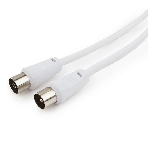 Кабель телевизионный Cablexpert CCV-515-W, Coaxial M/F, белый, 1.8м, фото4