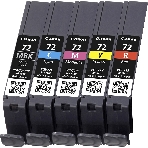 Картридж струйный CANON PGI-72 MBK/C/M/Y/R MULTIPACK (1640 стр. 13 мл) для CANON PRO-10, фото7