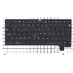 Клавиатура для ноутбука Lenovo Thinkpad T460S 13 черная без подсветки, фото2