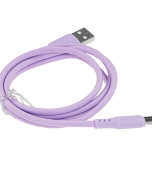 Кабель Defender F207, USB 2.0 (AM) - Type C, 1метр, 2.4А, силиконовая оплетка, красный.