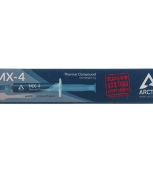 Термопаста Arctic MX-4 Thermal Compound 4-graмм with spatula (ACTCP00031B)