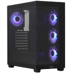 Компьютерный корпус Ocypus Gaммa C72 BK ARGB ATX/win/black/4 ARGB fans/no PSU/Tempered Glass, фото10